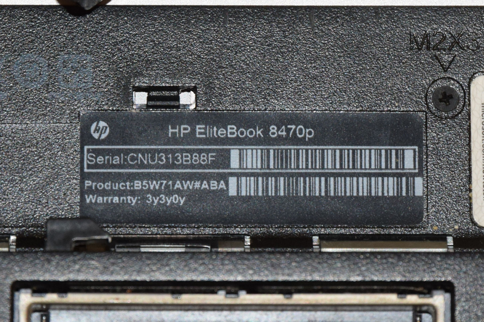 Dead Junk HP EliteBook 8470p 14″ Laptop Incomplete AS IS Parts Repair