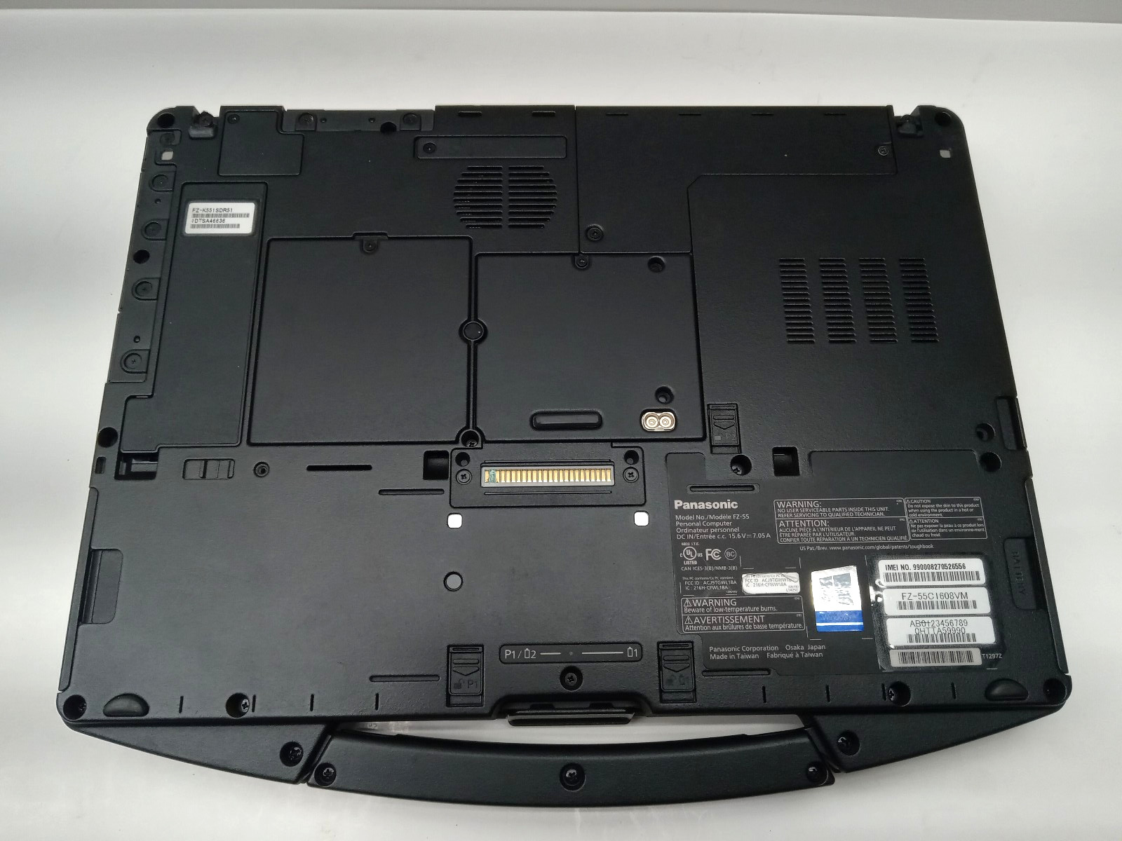 PANASONIC TOUGHBOOK FZ-55 TOUCH FZ-55 16GB-1TB SSD, WEBCAM 4G LTE WIN 10 1930HRS