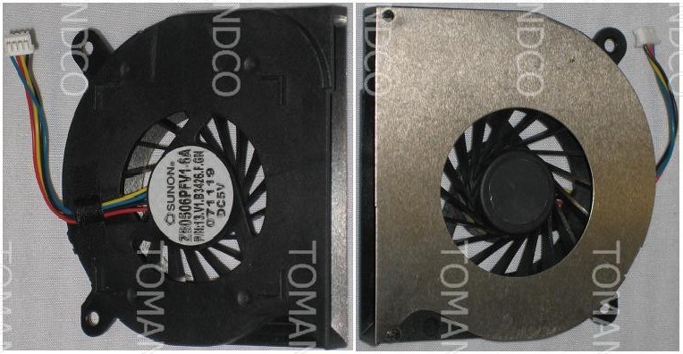 Fan for PC Dell E6400 FX128 ZB0506PFV1-6A (13.V1.B3426.F.GN DC 5V)