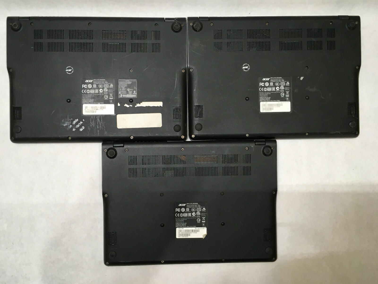 Lot of 6 Acer Chromebook C720 Celeron 2 GB Ram 16 GB Storage Many Issues- FT