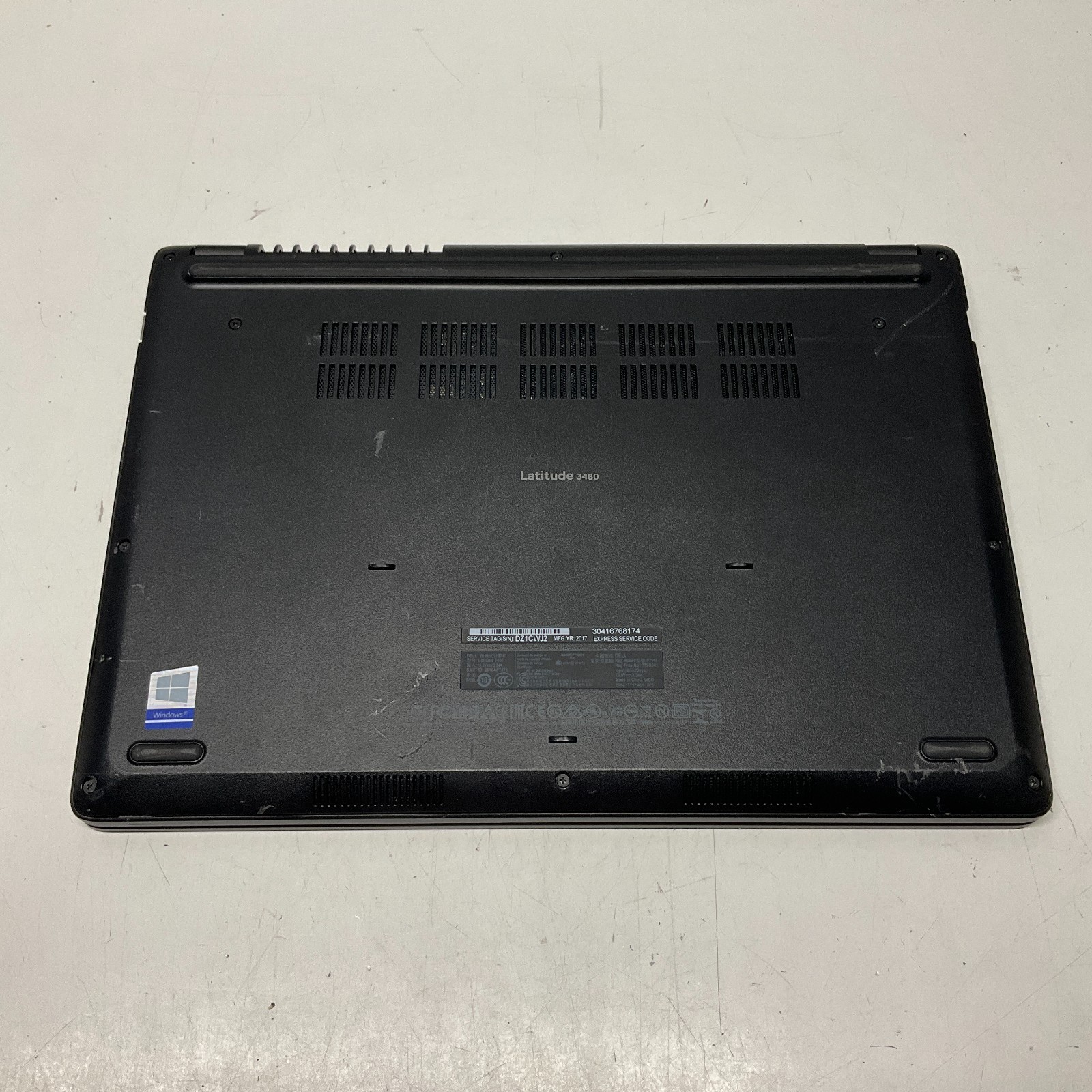Dell Latitude 3480 Laptop Core i3 6th Gen FOR PARTS ONLY BROKEN LCD
