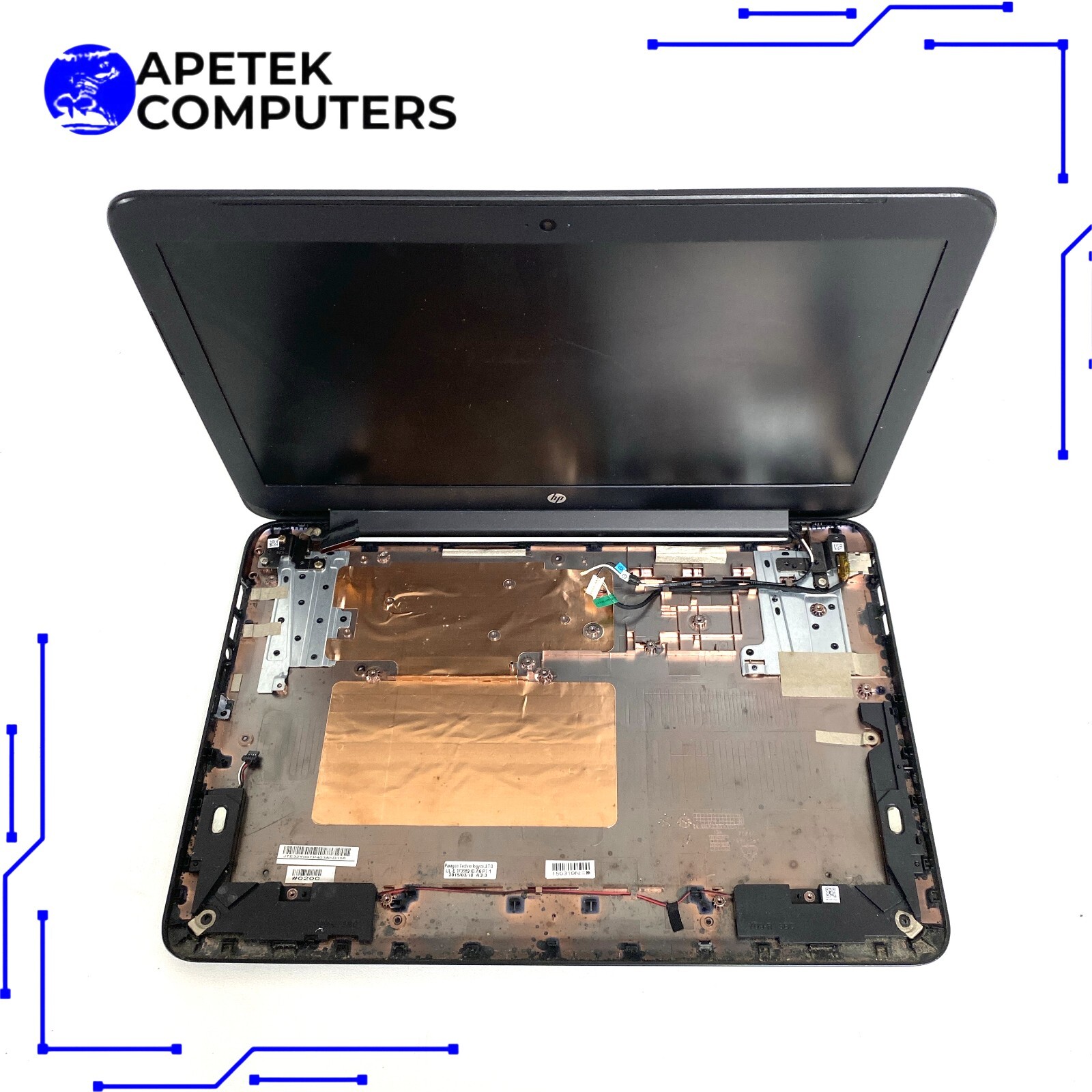 HP Chromebook 14 G3 Bare Bone | For parts, repair, or fix | No motherboard
