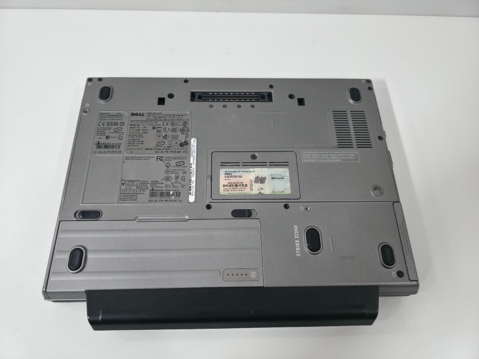 Dell D620 Laptop 2.33ghz 1gb Windows XP Pro WIFI DVD 500GB very fast! RS232 REad