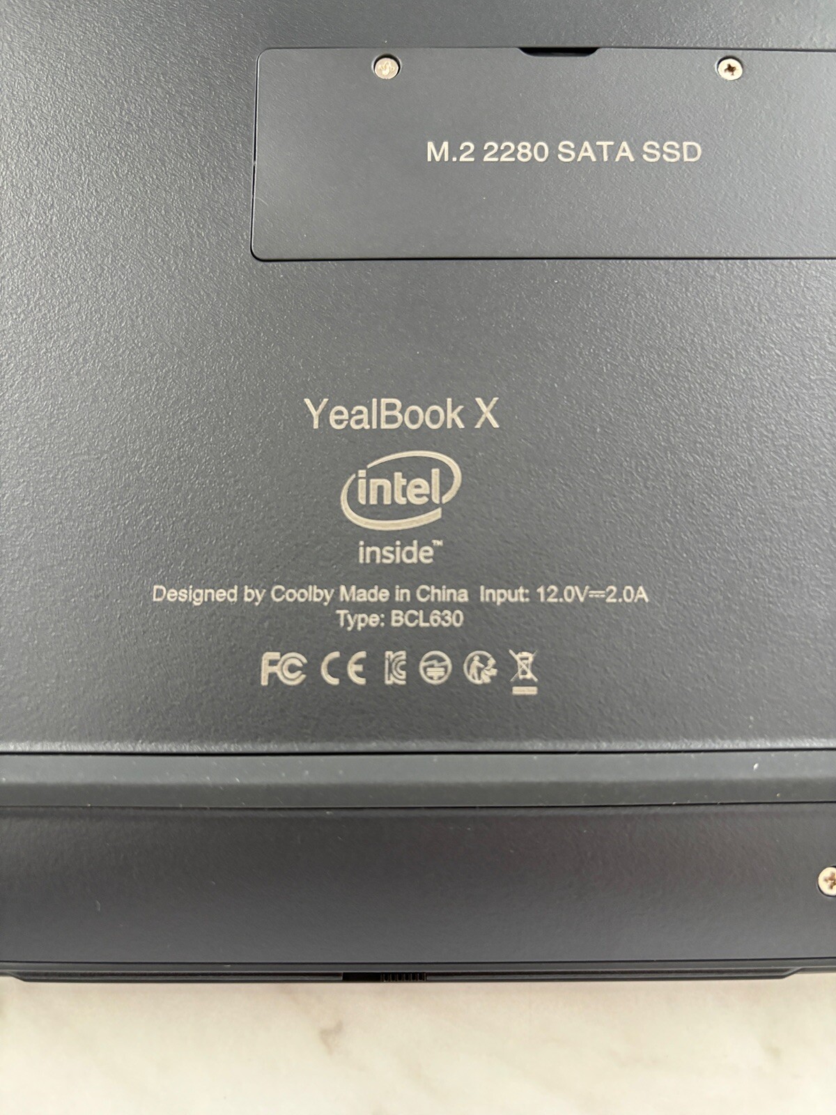 Coolby YealBook X BCL630 Black 12GB RAM 256GB Storage 14” Win 11 **Read**