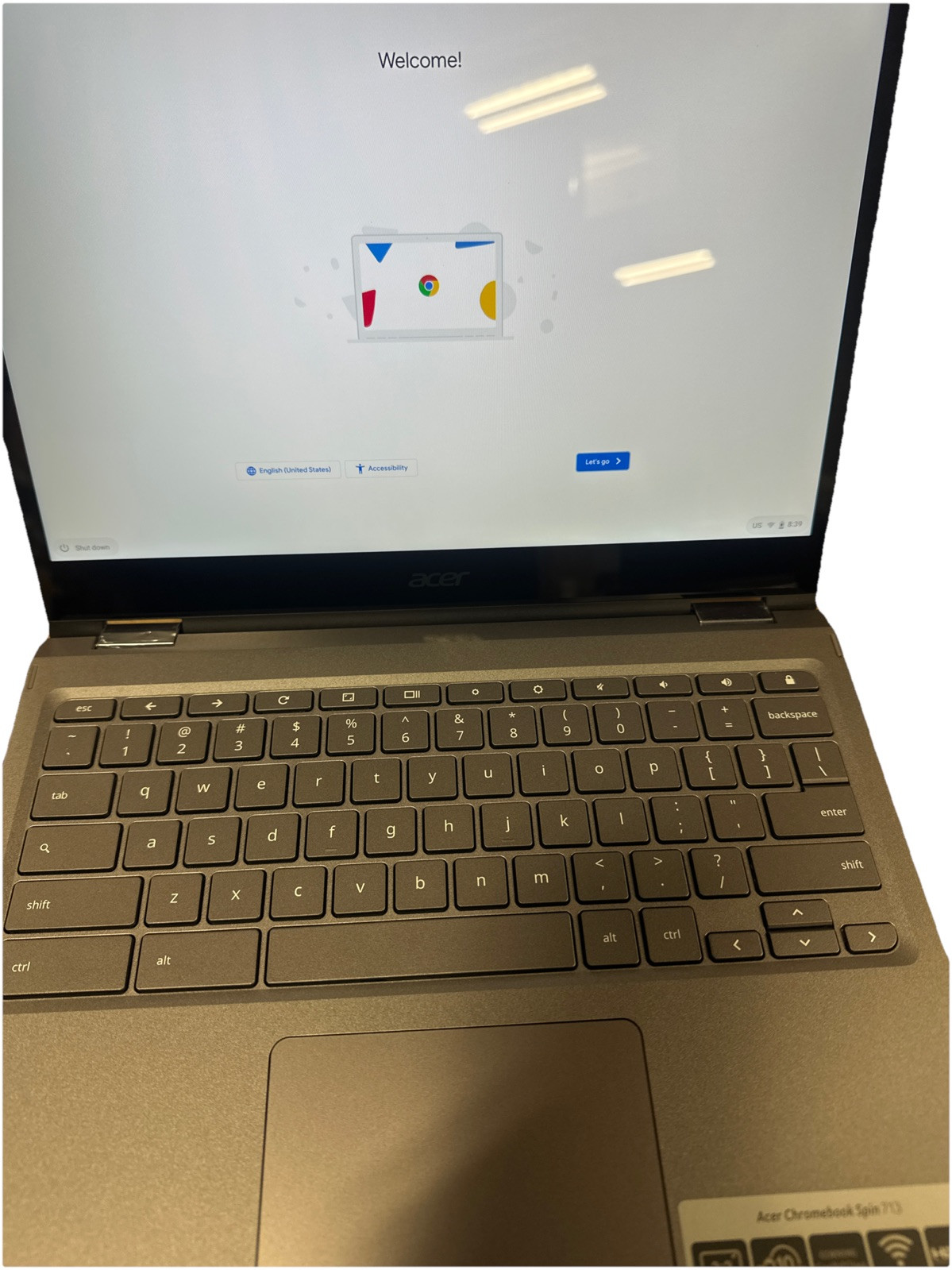 Acer Chromebook Spin 713 CP713-2W-3311 13.5″ (64GB eMMC, Intel Core i3 10th…