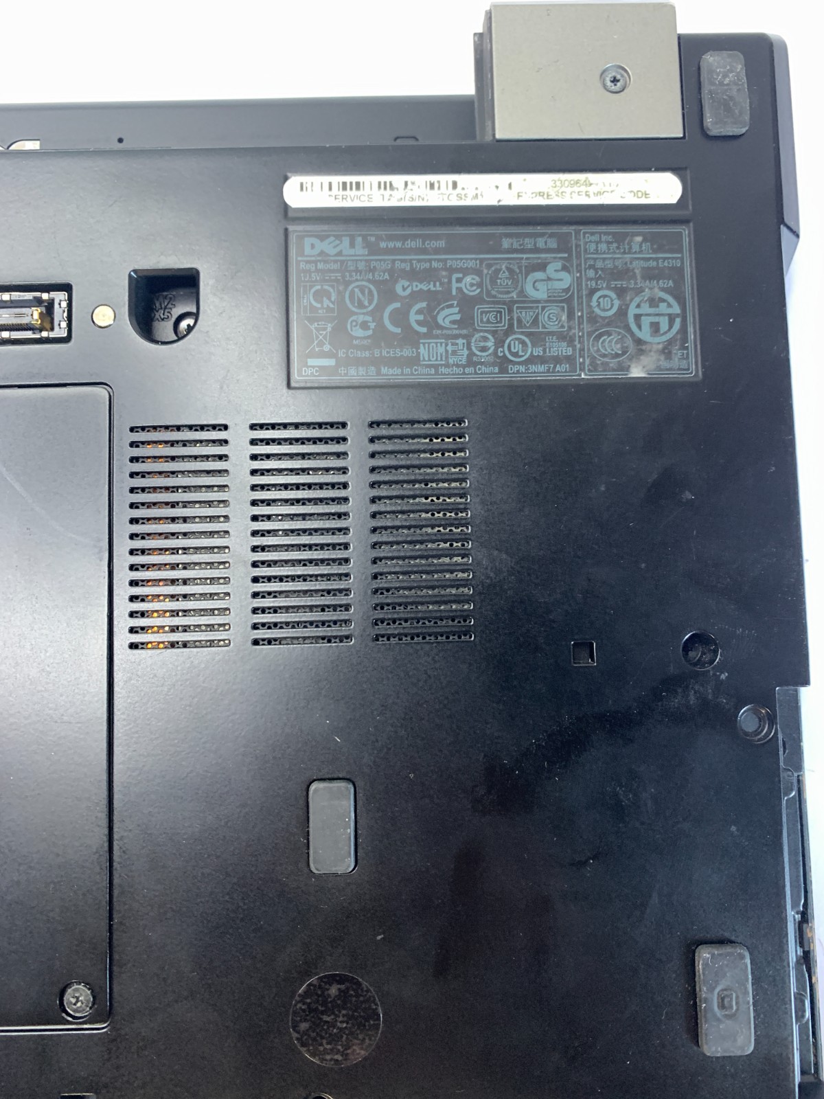 Dell Latitude E4310 – i5 m560 – 8Gb DDR3 – NO HDD/NO SSD – DEAD BATT – Read