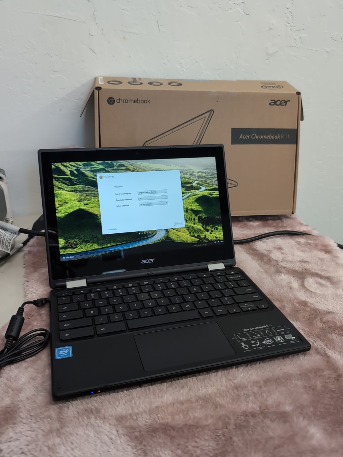 Acer Chromebook R 11 C738T-C5R6, N15Q8 11.6″ Touch-screen 4GG RAM 32GB