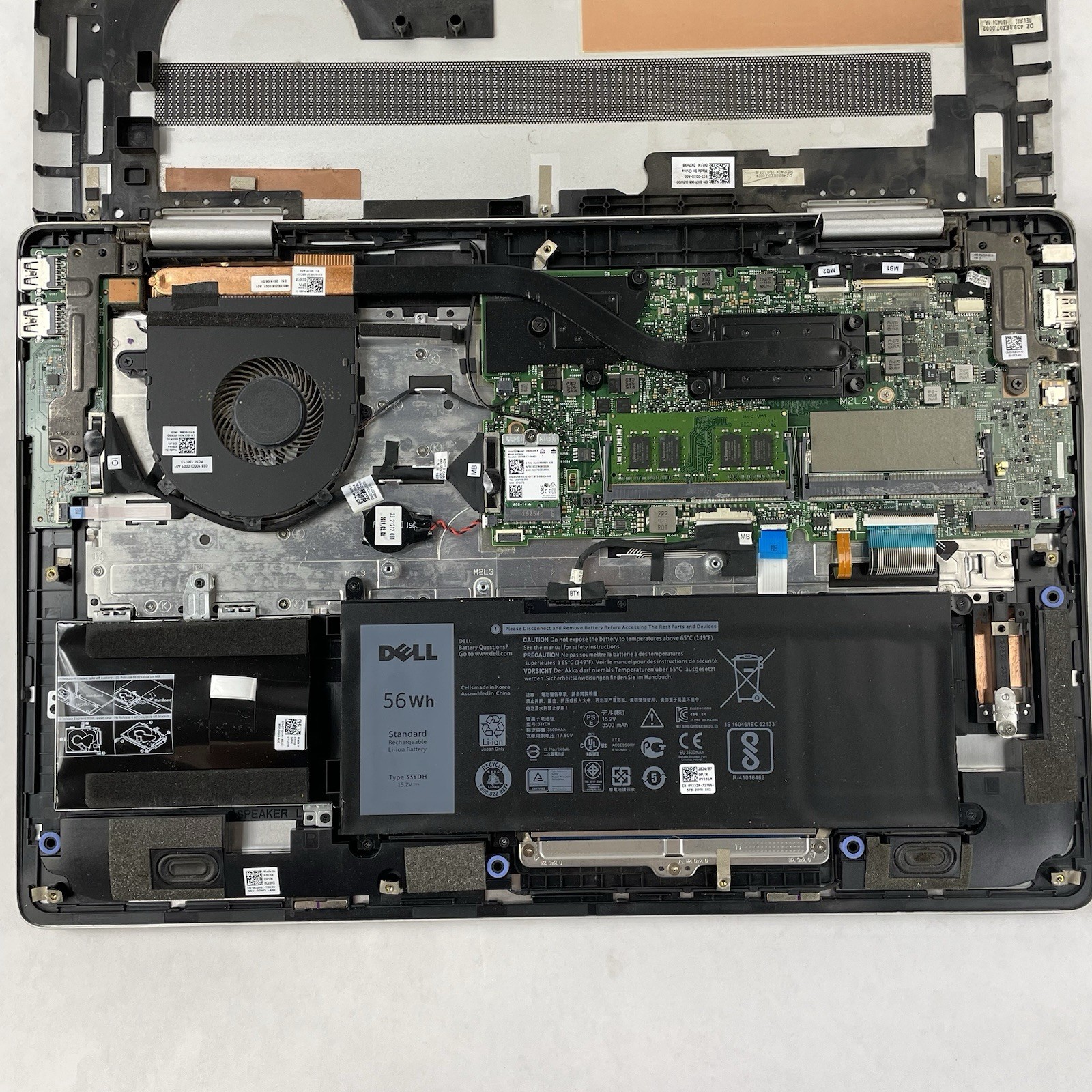 Dell Inspiron 7786 17.3″ i7-8565U 1.80 GHz 8 GB RAM No SSD/OS/AC NVDIA MX250