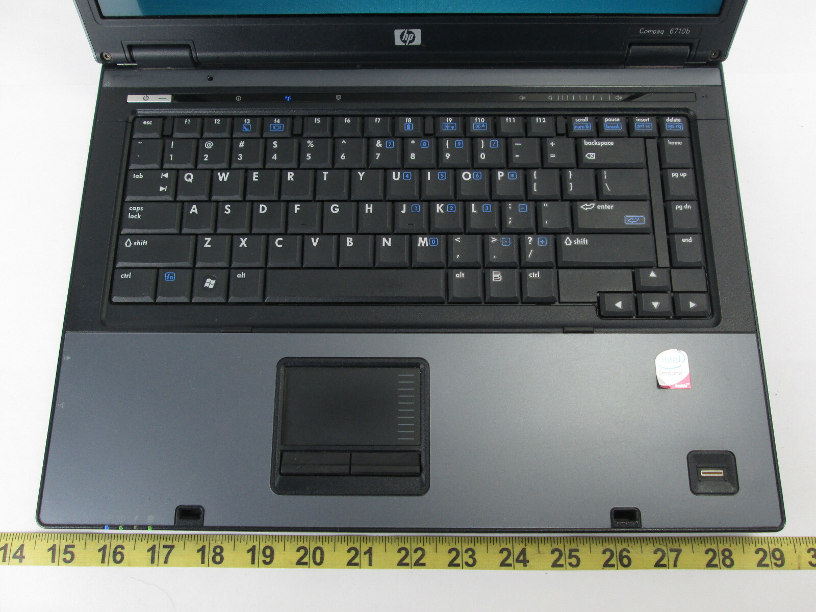 HP Compaq 6710b Laptop Computer 80 GB HDD 2 GB RAM Windows 10 Pro AS IS H6