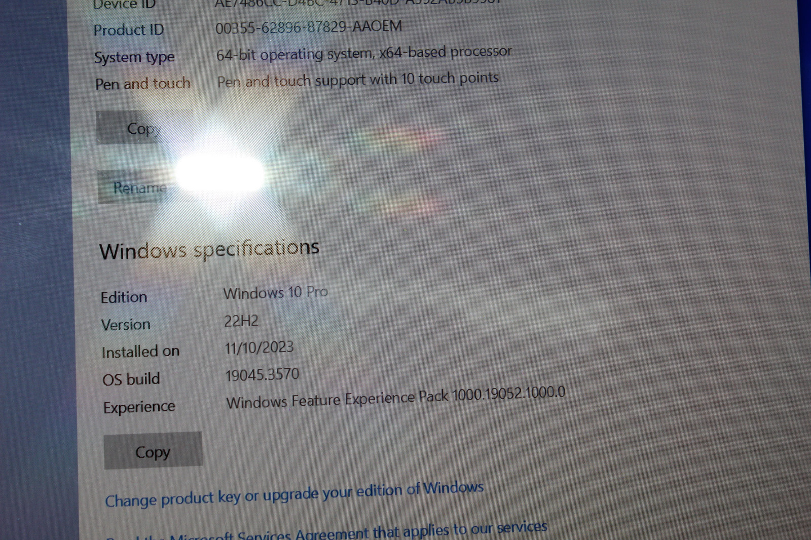 Dell Latitude 7320 Tablet i5-1140G7 8GB 256GB SSD Win10 Pro Warranty 6-12-2025