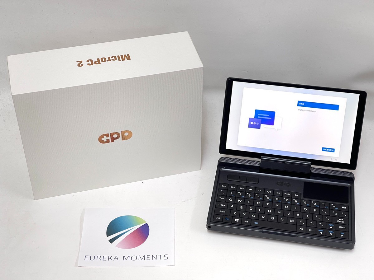GPD MicroPC 2 16GB/512GB Core i3-N300 Mini Laptop 7in SSD UMPC Windows Used