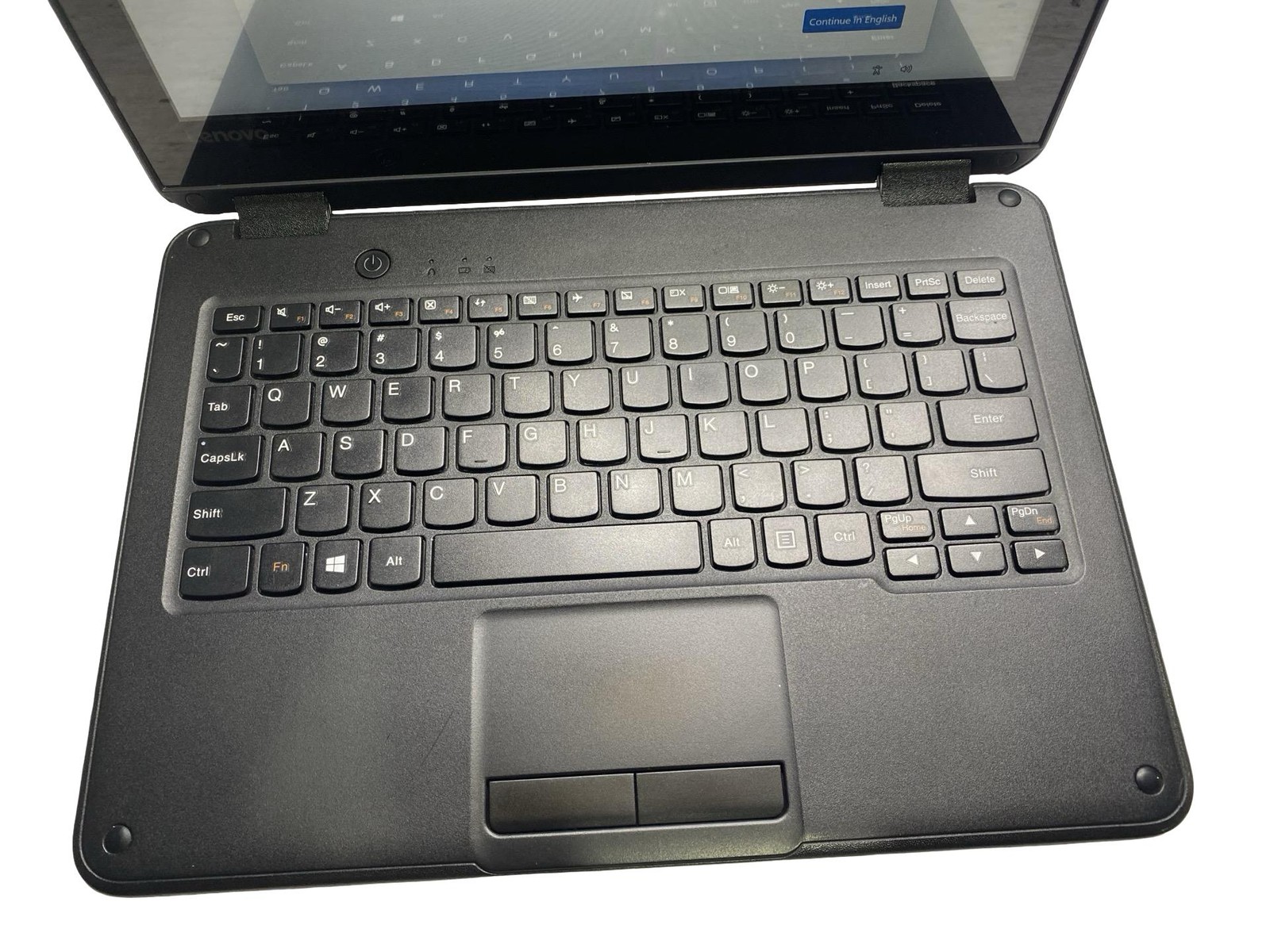 Lenovo 300e 81FY TS Celeron N3450 4GB 192GB Win11Pro Grade C Battery Inc