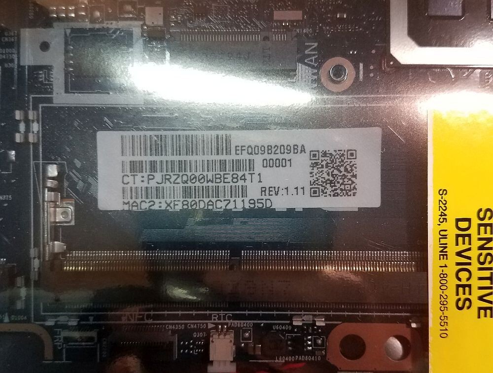 HP ZBook Firefly 14 G7 14″ Genuine Intel i5-10210U 1.6GHz Motherboard M08557-601