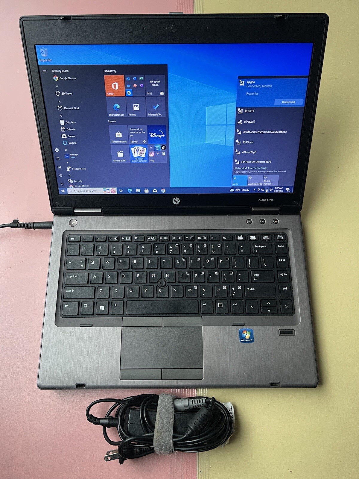 HP Probook 6475b AMD A4-4300M with Radeon Graphics 2.50GHz 4GB RAM 120GB SSD