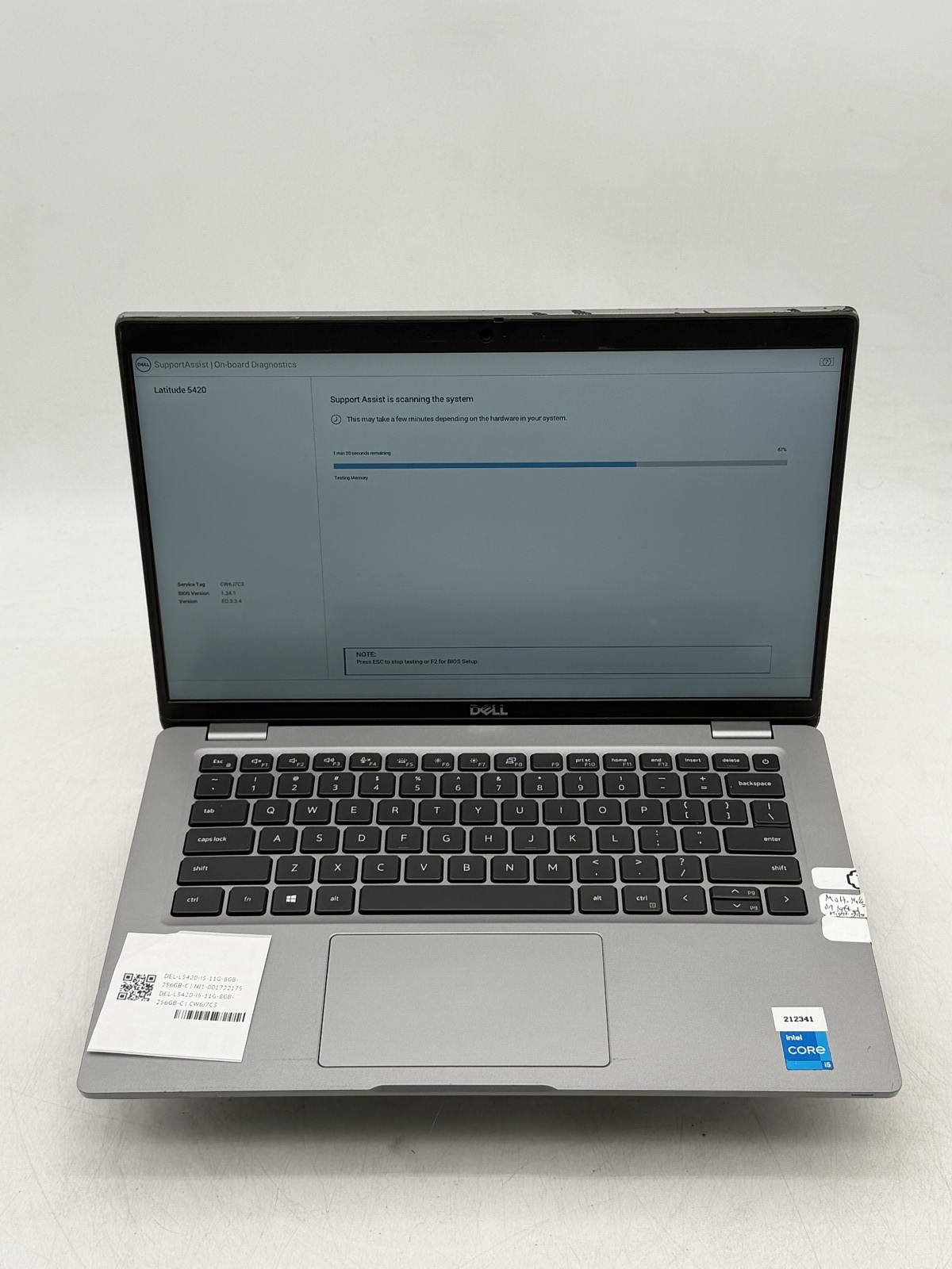 Dell Latitude (5420) |14″| i5-1145G7 16GB 256GB NO OS Read