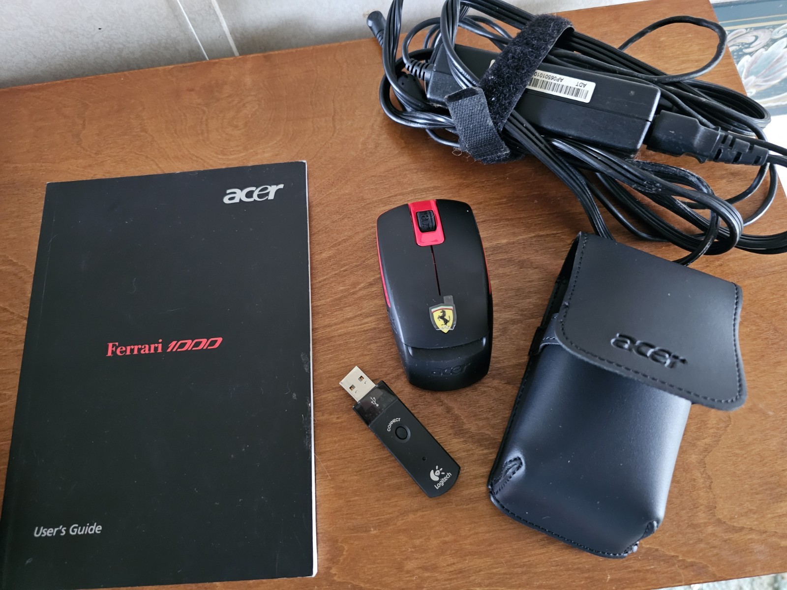 Acer Ferrari 1000 Laptop Complete! Please Read Description