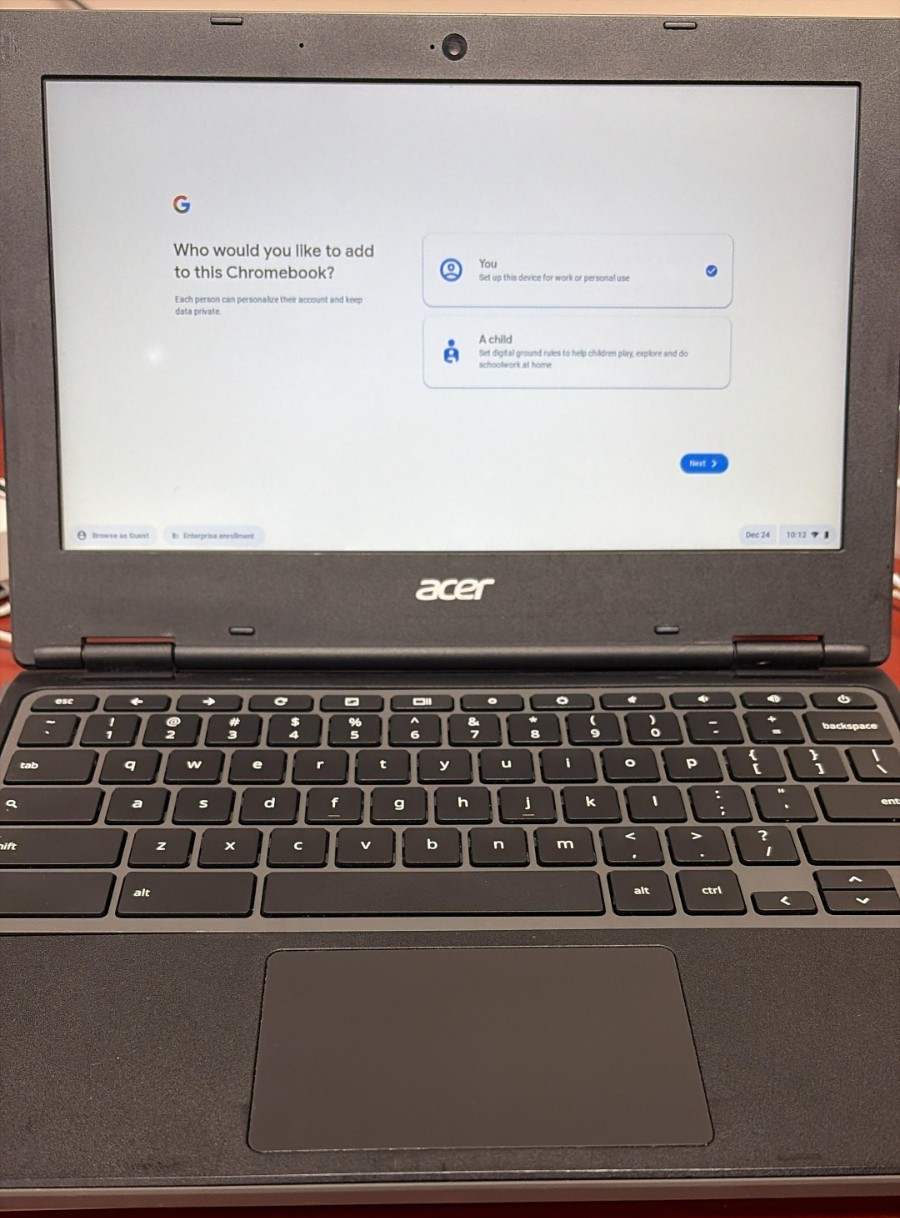 Acer Chromebook 311 C721-48BR 11.6″ AMD A6-9220C 1.80GHz/4GB/32GB SSD **READ**