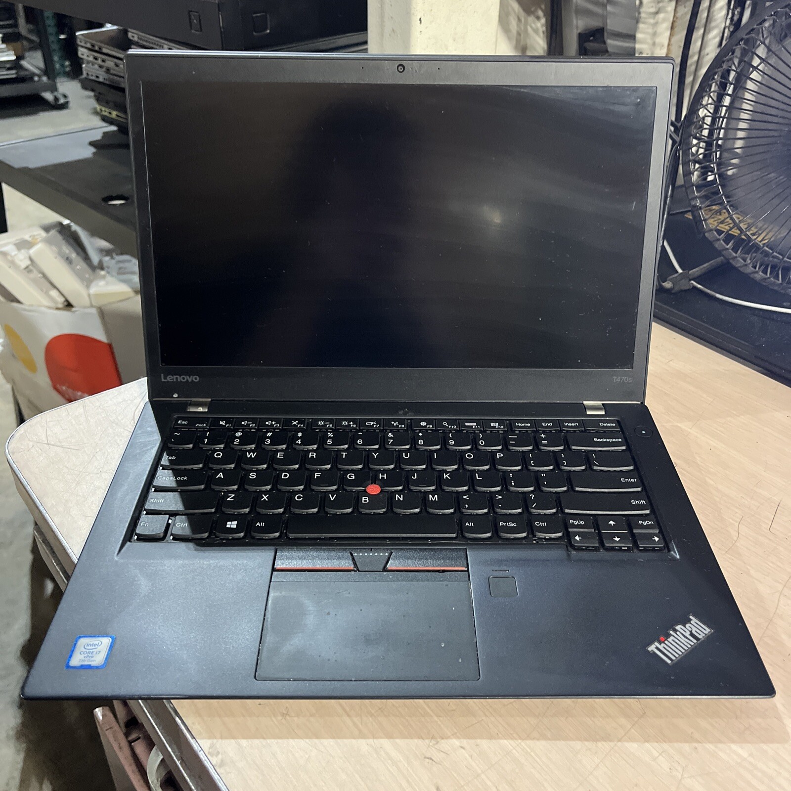 THINKPAD LENOVO T470S INTEL CORE I7 7TH GEN 8GB RAM NO HD