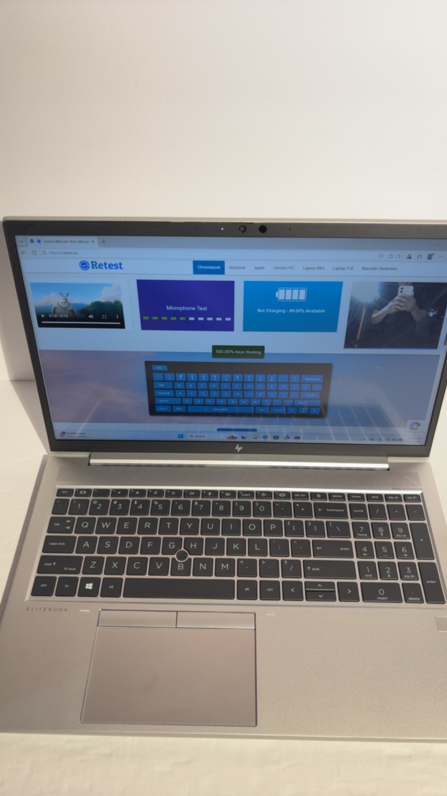 HP EliteBook 855 G7 AMD Ryzen 7 PRO 4750U 16GB 512GB SSD Touch AMD Radeon Win 11