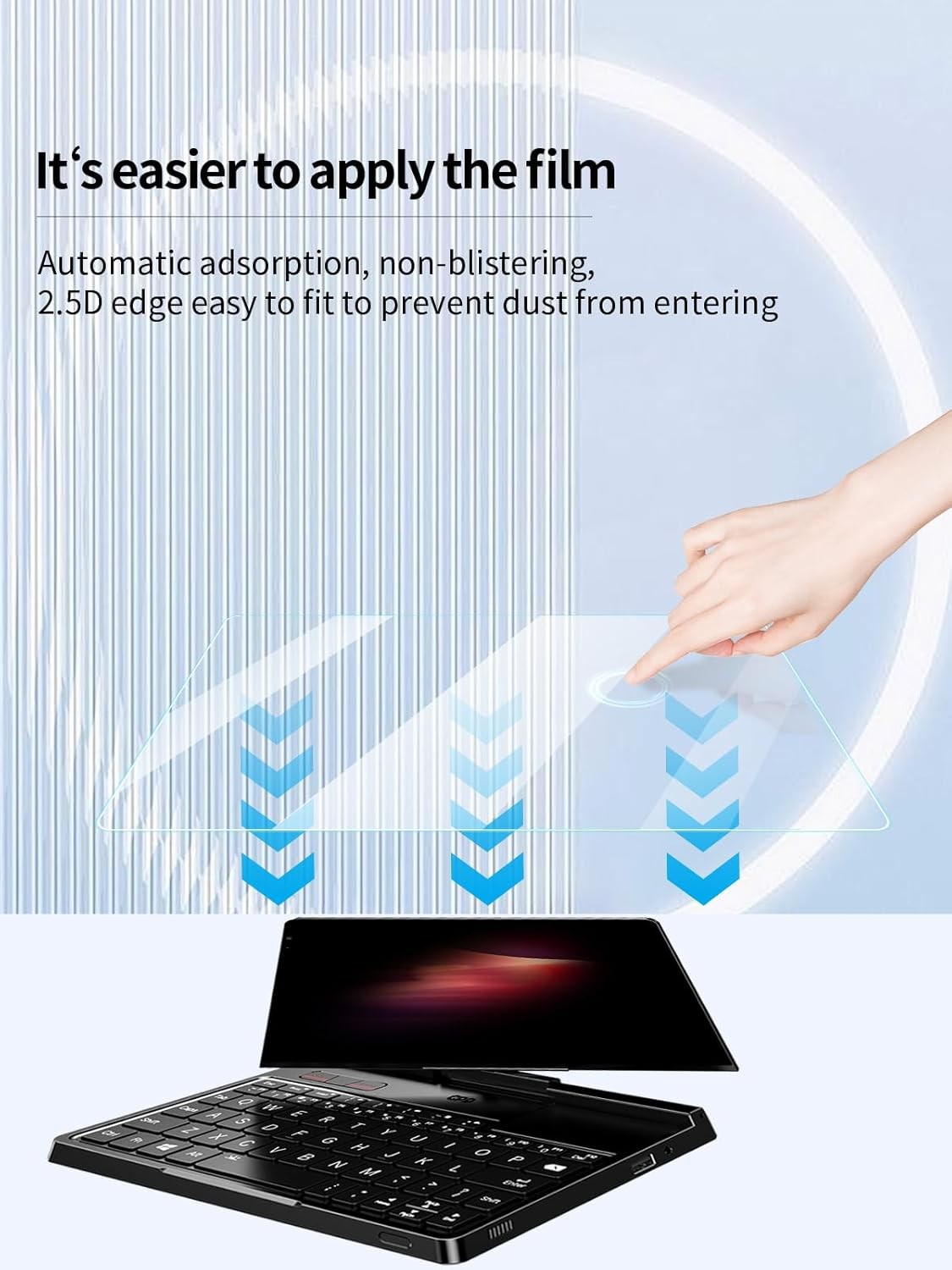 Screen Protector for GPD Pocket 4 8.8-inch Mini Laptop, Anti-Scratch 2 Pack