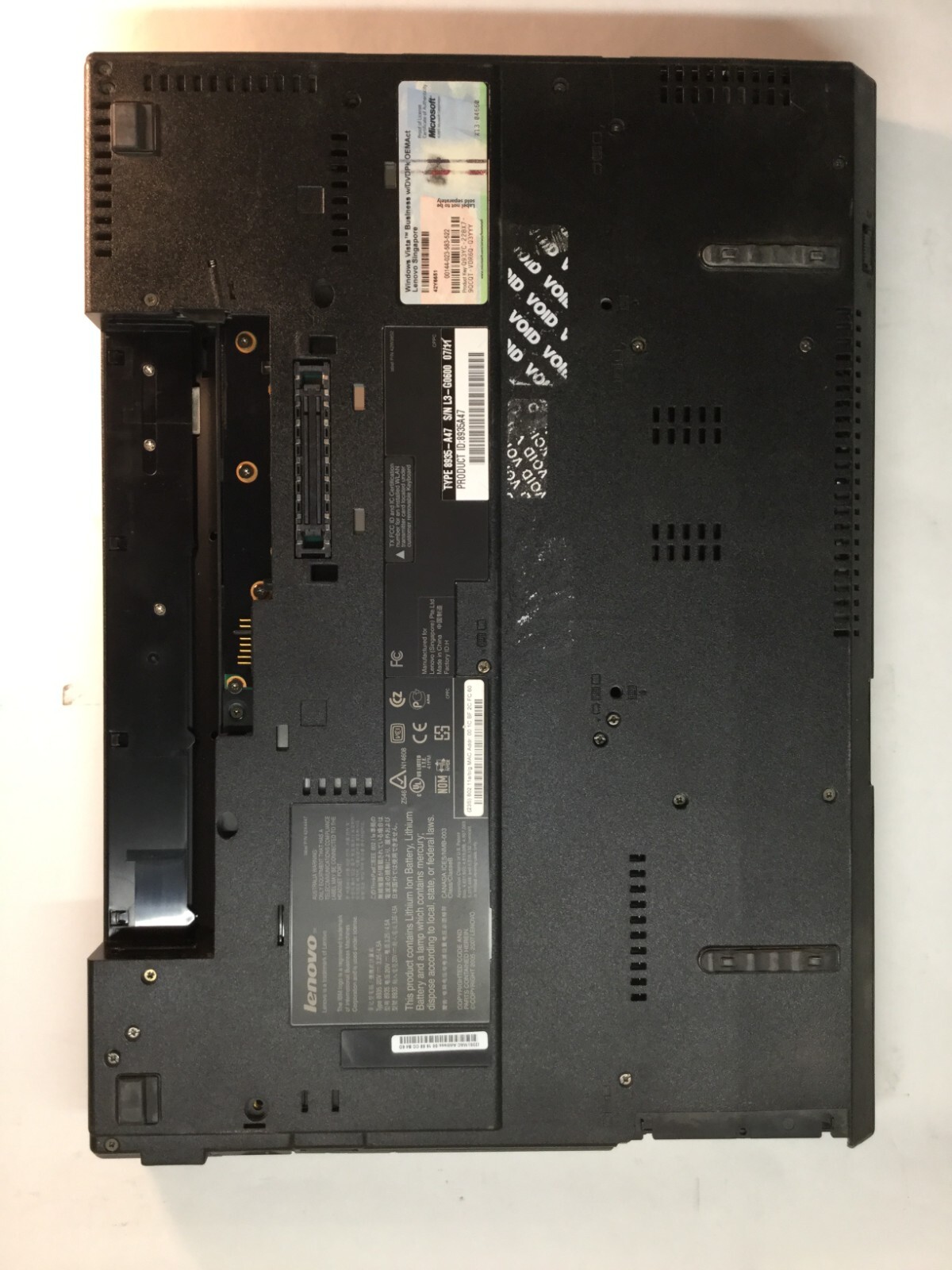 Lenovo ThinkPad R61 15″ Laptop Intel Celeron – BIOS LOCKED/ DIM BACKLIGHT -MZ