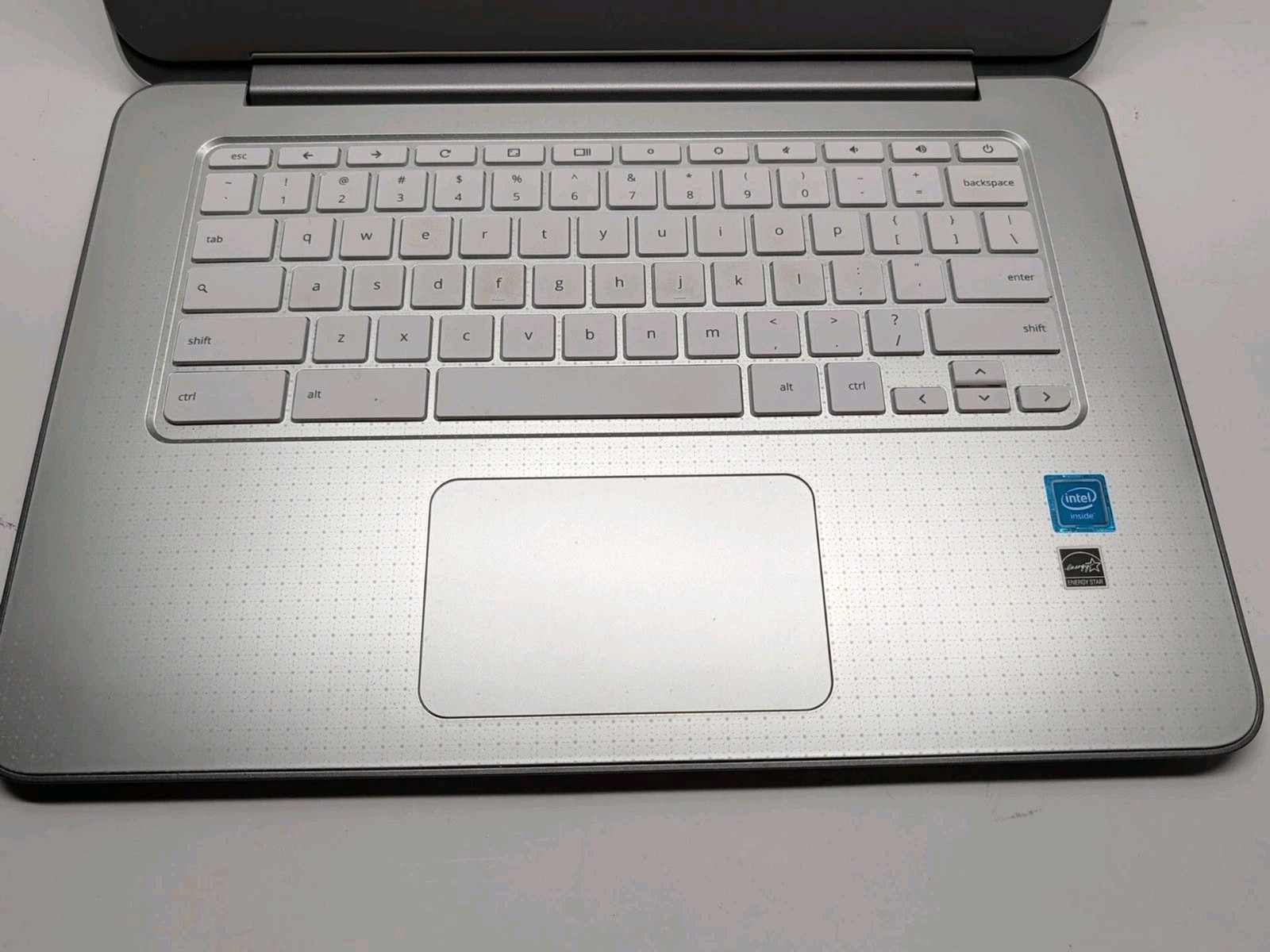 HP Chromebook 14-ak013dx White 14″ Intel Celeron Chrome OS Tested Working