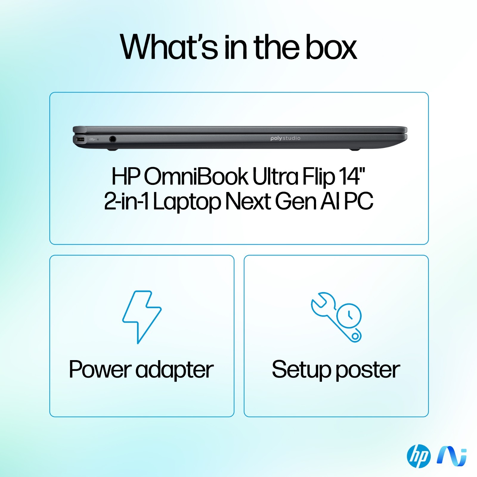 HP OmniBook Ultra Flip 14T-FH000 Blue Laptop PC 14″ OLED U5 16GB 512G SSD BL Key