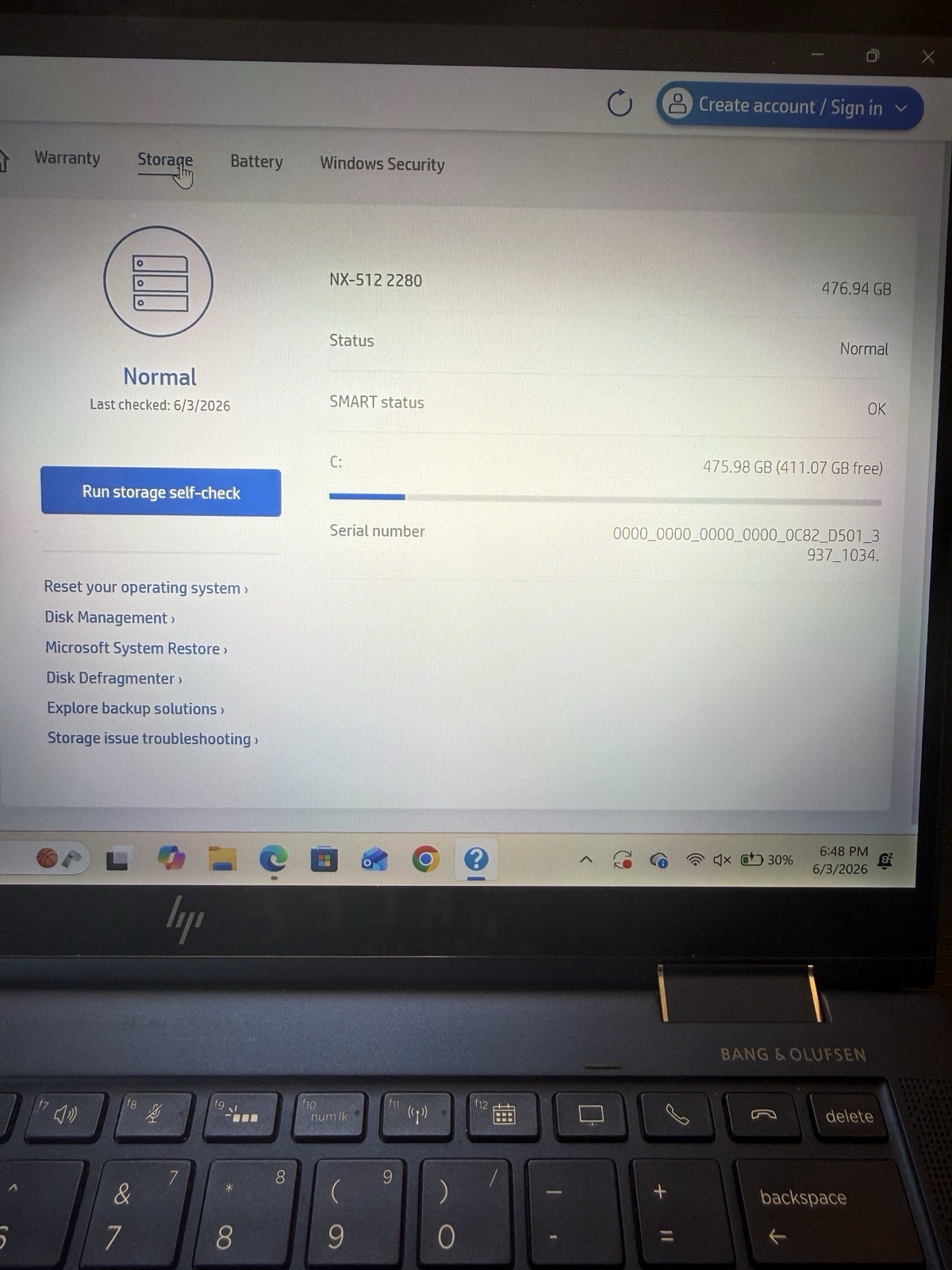 HP Elite Dragonfly Notebook 2-in-1 PC With Touchscreen