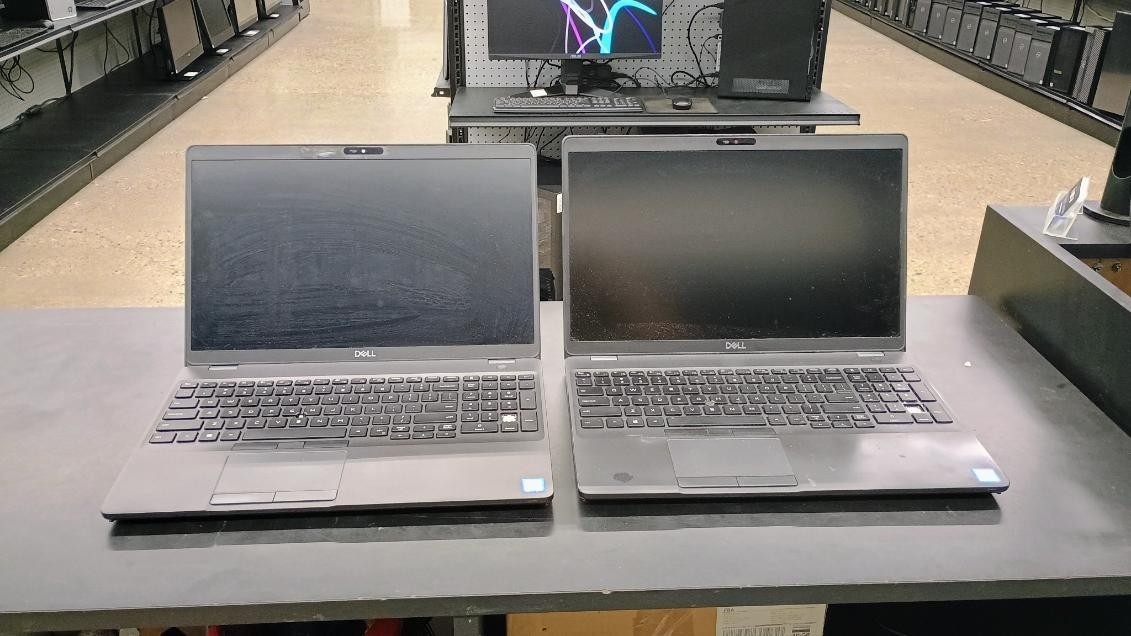 2 Dell latitude 5501 i5 9th Gen No Ram/SSD AS-IS for Parts & Non-Functional