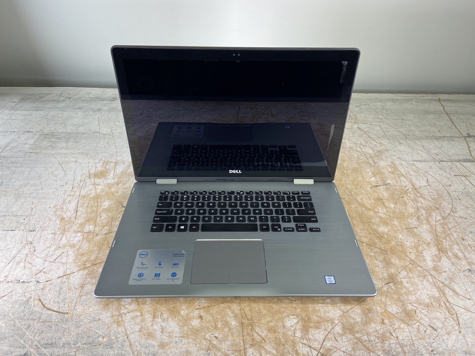 DELL INSPIRON 15 7579 2-IN-1 i7-7500U @ 2.70GHz, 16GB RAM, NO HDD/OS – (PARTS)
