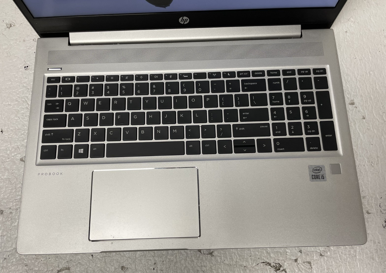 HP Probook 450 G7 Intel Core i5-10210U @1.60GHz 8GB RAM NO SSD BrokenScreen