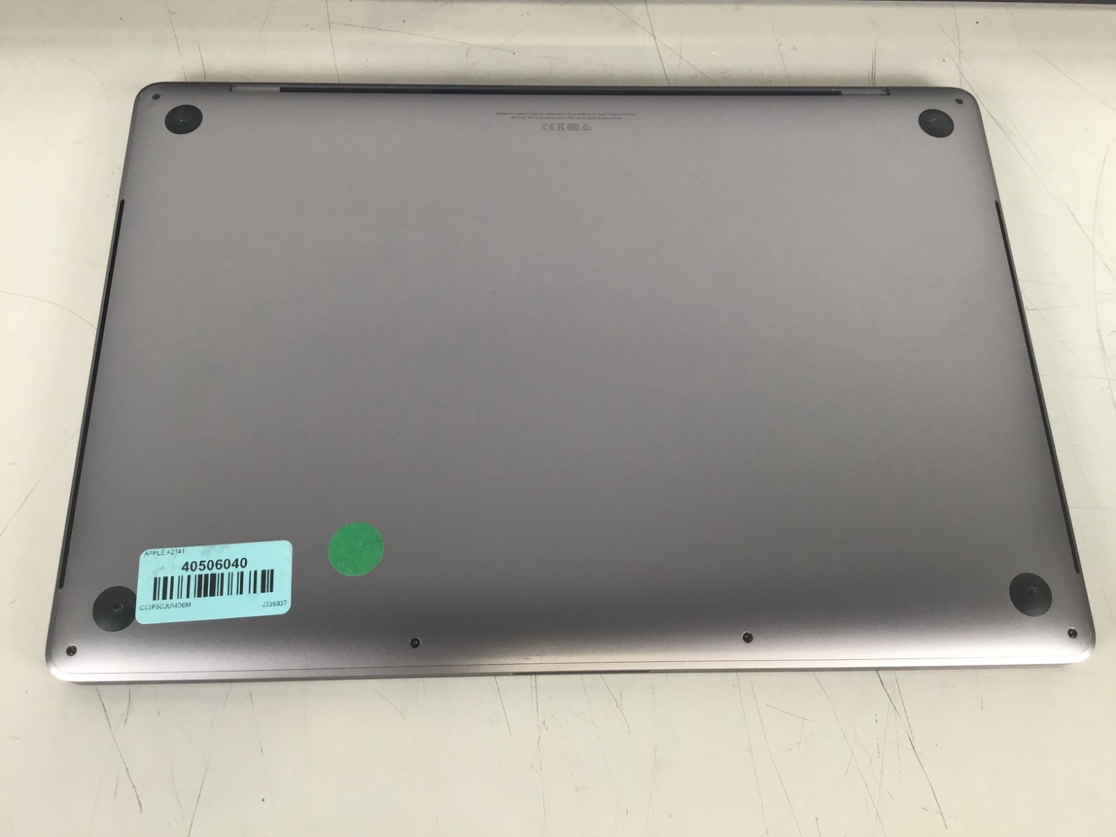 Lot of 2 Apple MacBook Pro 16″ A2141 i7-9750H 2.6GHz 16GB RAM 500B NVMe Gray~ II