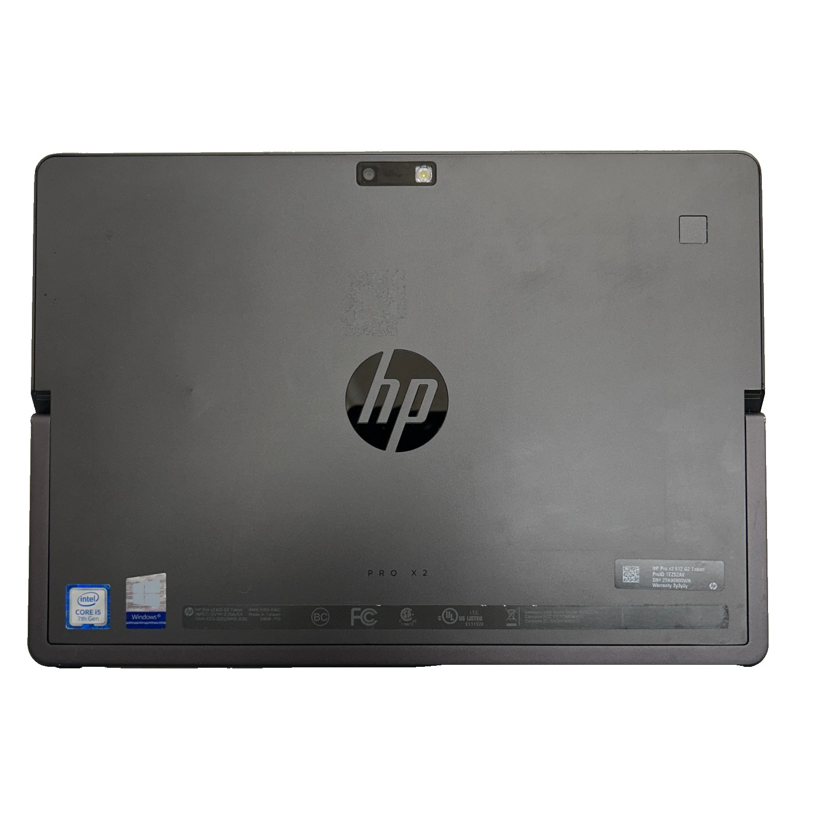HP PRO X2 612 G2 Intel I5-7Y54 1.20GHz 8GB RAM 128GB SSD Win 11