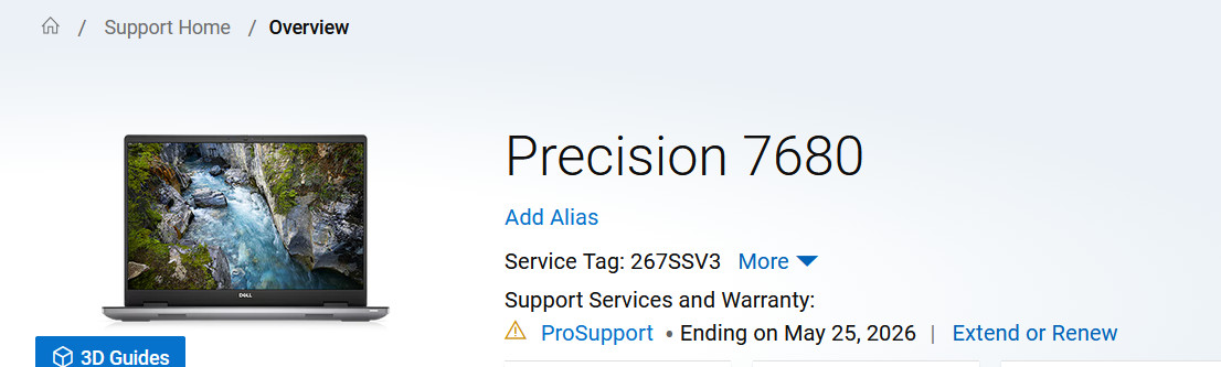 Dell Precision 7680 16″ (500GB SSD, Intel Core i7-13850HX, 2.10GHz, 32GB RAM,…