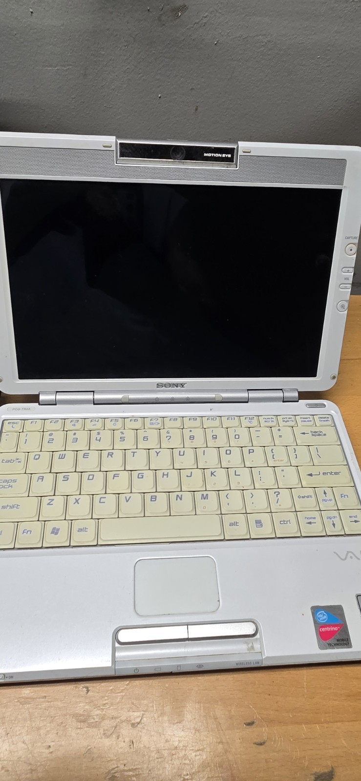 2 Sony VAIO Vintage Laptops PCG-491L PCG-954A Untested For Parts Repair