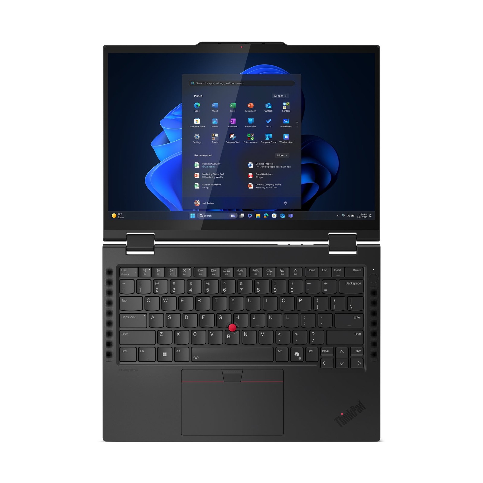 Lenovo ThinkPad T14s G1 14″ Convertible Intel Ultra 5 16GB 512GB W11P-21R30010US