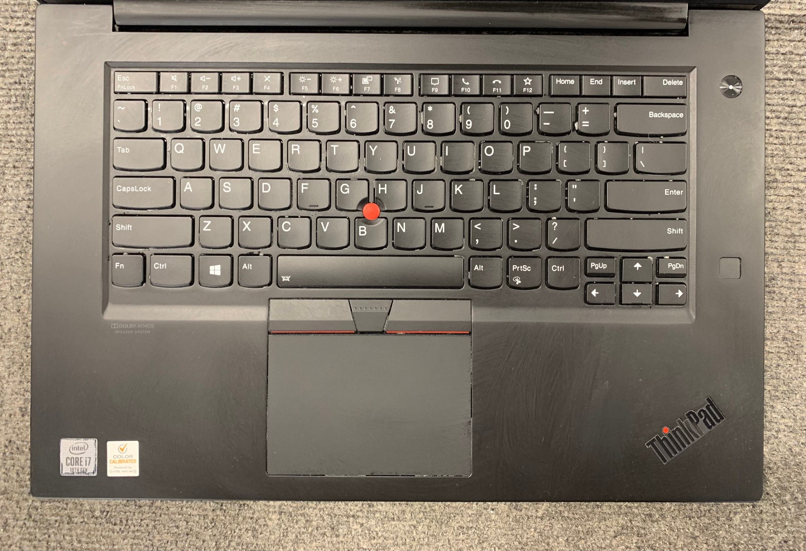 Lenovo ThinkPad P1 Gen 3 4K 15.6″ Laptop i7-10750H 32GB RAM 1TB NVMe, As Is