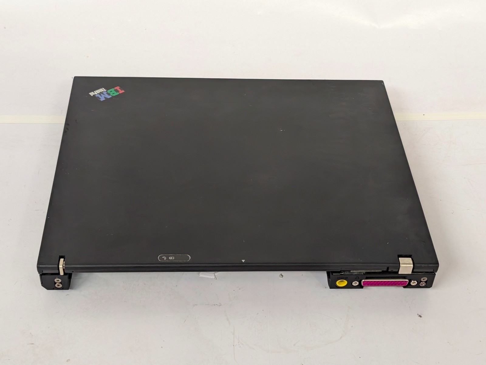 IBM ThinkPad T42 laptop; for parts or repair; 4 beeps 4 times; not powering on