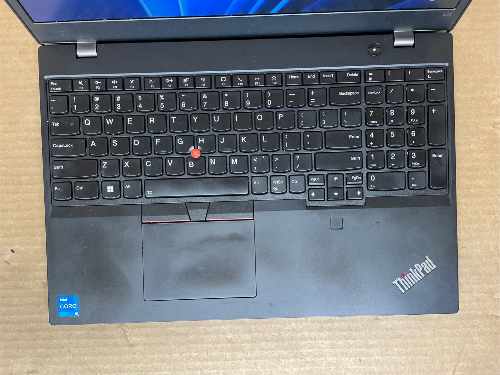 Lenovo ThinkPad L15, Intel Core i5-1135G7 @2.40GHz, 16GB RAM, 512GB SSD, WIN11