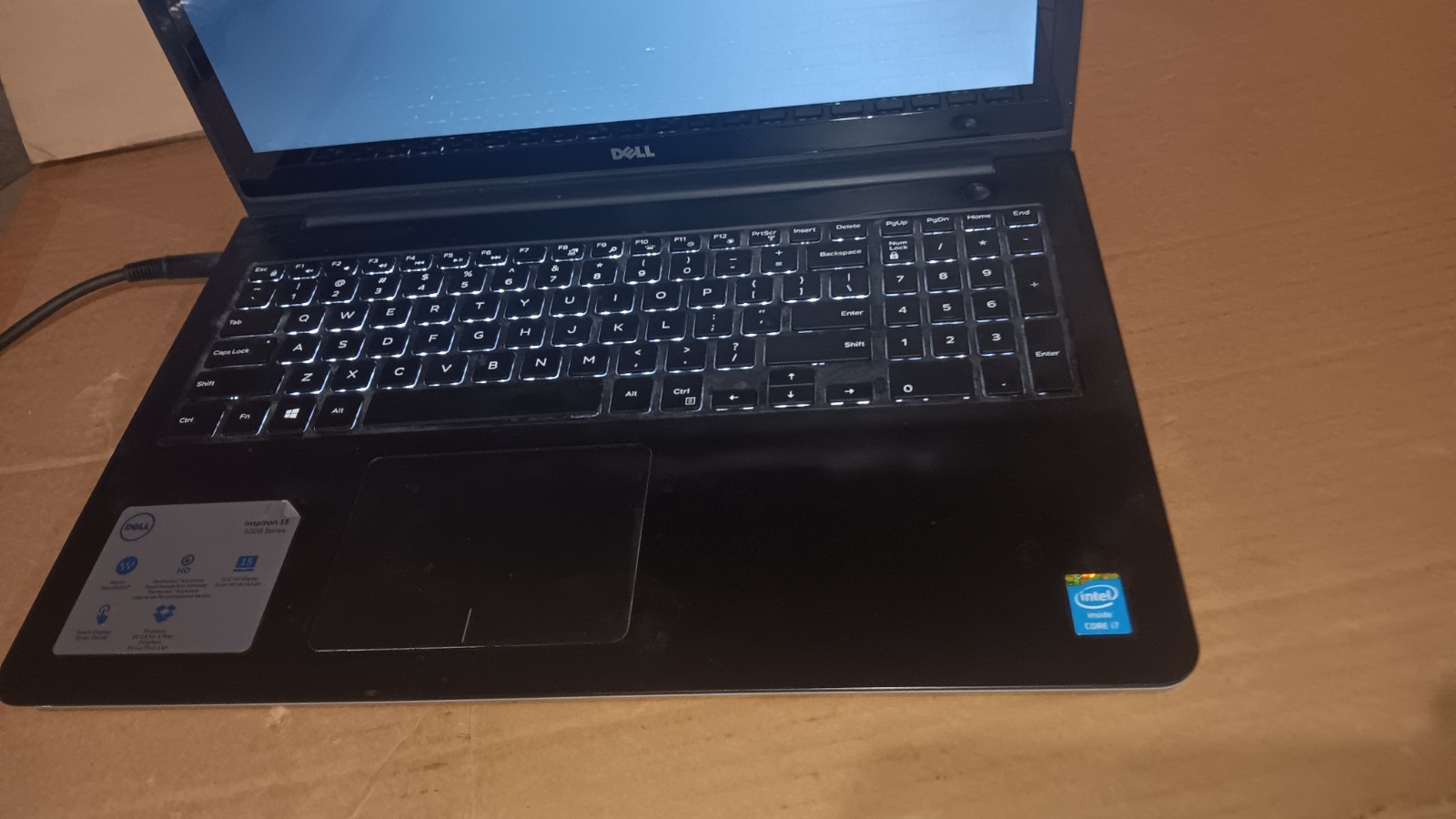 Dell Inspiron 15 5547 Laptop intel core i7 CPU 15.6″ LCD Screen Good Battery P/R