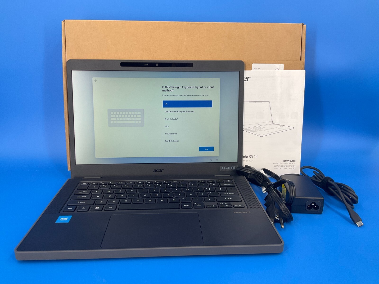 Acer TravelMate B5 TMB514-31 N100 8GB 128GB WiFi6 14W W11PE NX.VYKAA.002