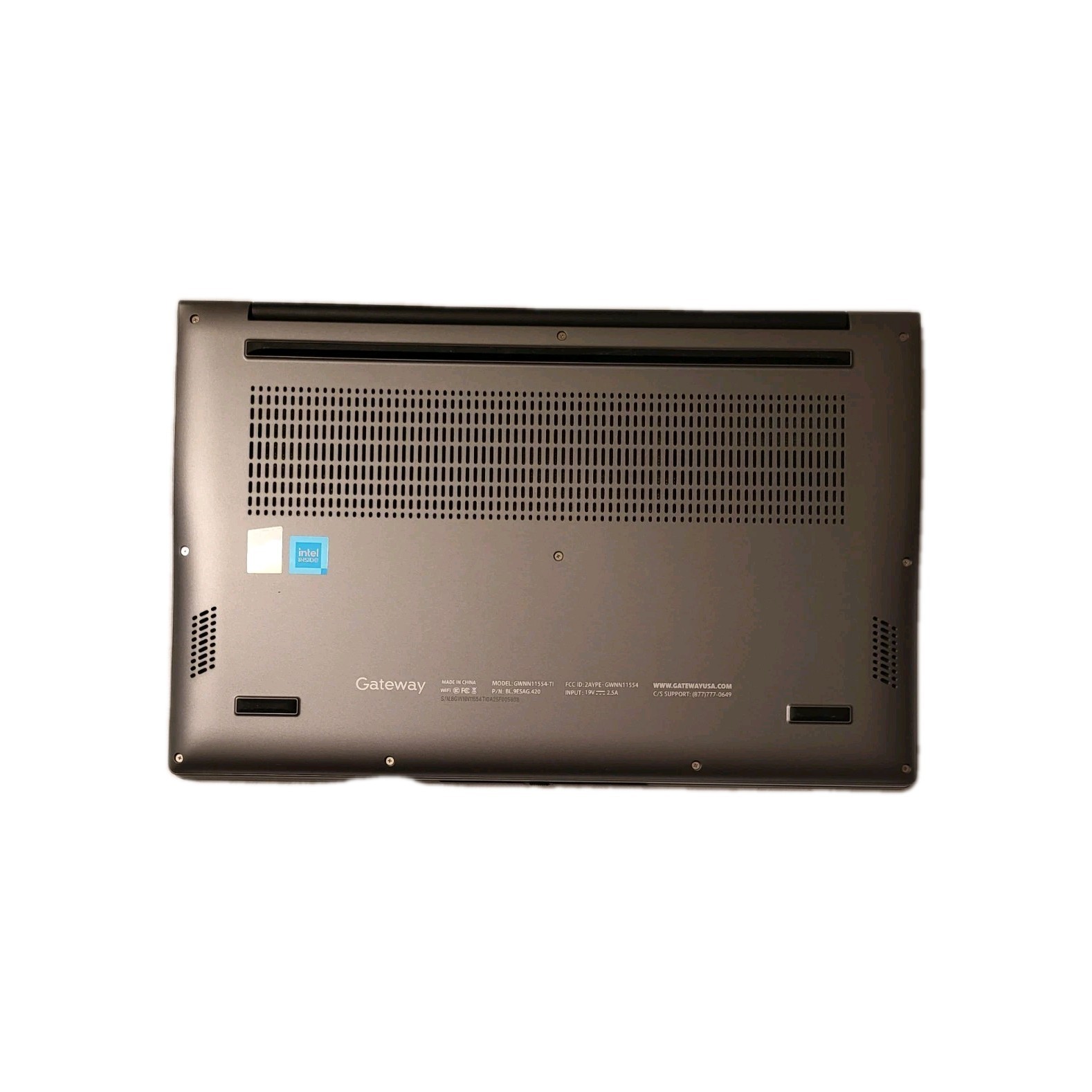 Gateway GWNN11554-TI 15.6″ FHD N100 UHD 4GB RAM 128GB SSD Not Working/Parts