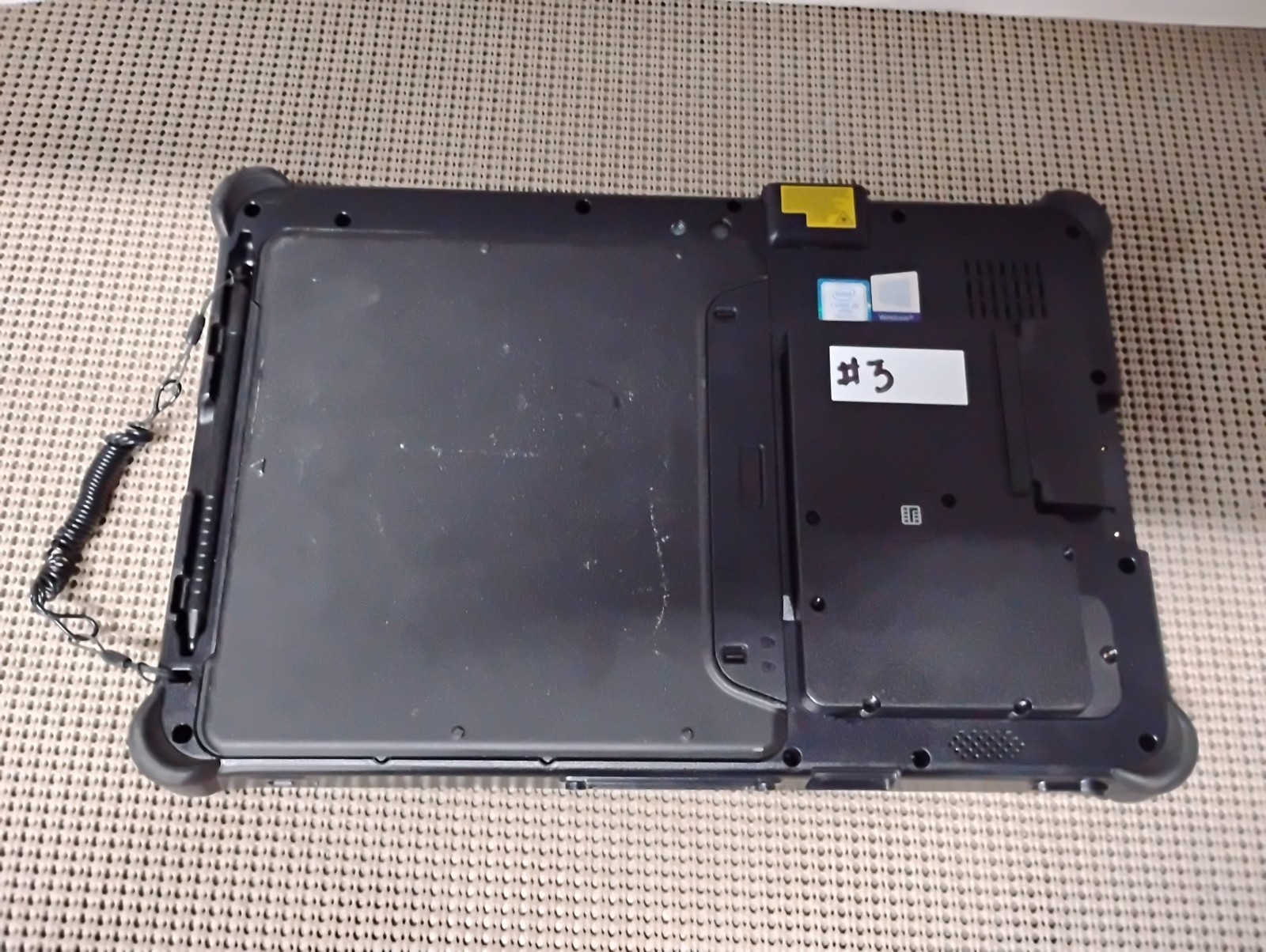 GETAC F110 INTEL CORE I5 7TH GEN 8GB RAM NO HD/BATTERY OR POWER CORD PARTS ONLY