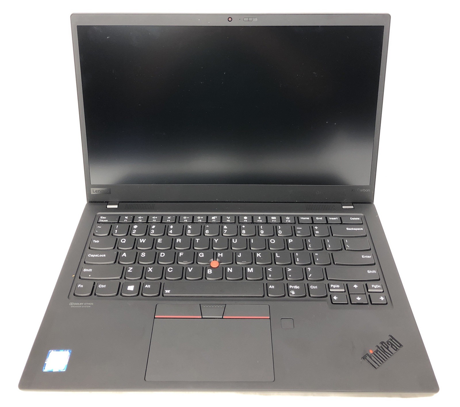 Lenovo ThinkPad X1 Carbon, Intel Core i7-8565U @1.80Ghz, 8GB RAM, NO SSD/OS