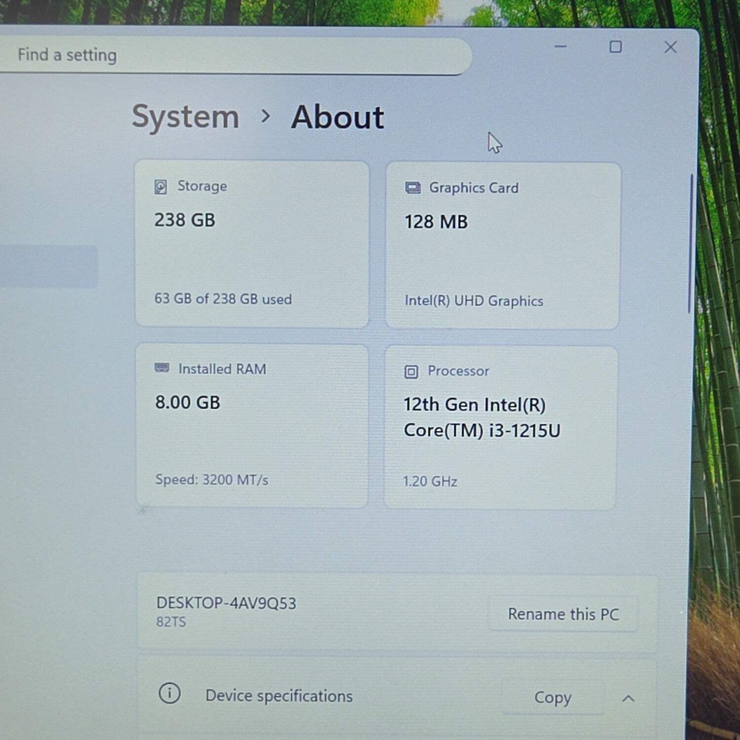 Lenovo V14 G3 IAP 82TS 14″ i3-1215U 1.2GHz 8GB RAM 256GB SSD