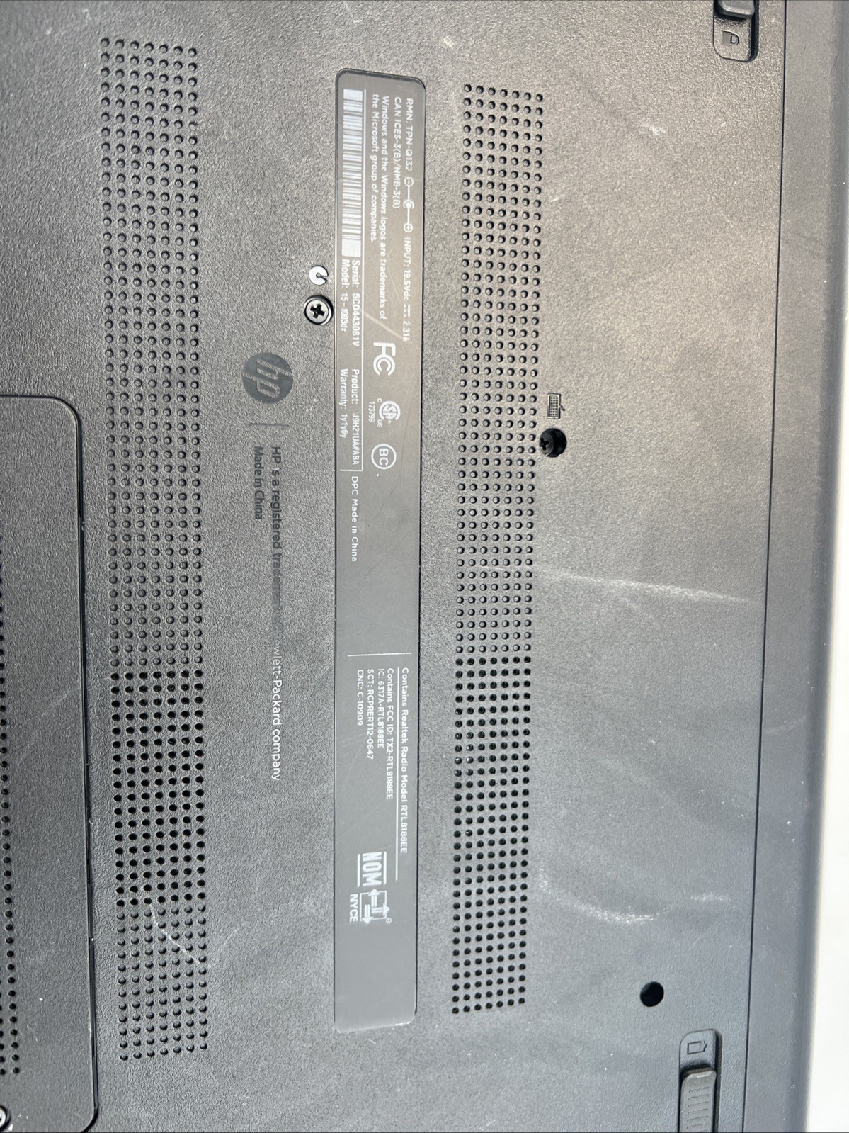 4 Laptops 1 iPad For Parts/Repair – Dell – Apple – Toshiba – Hp