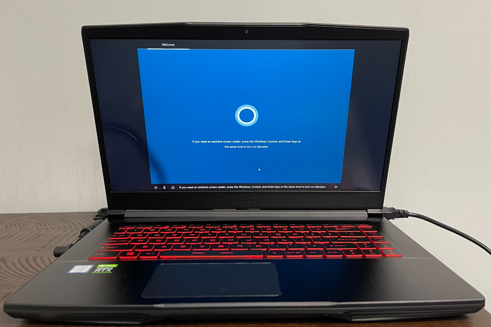 MSI GF65 Thin 9SE i7-9750H 4GB 512GB SSD RTX 2060 Gaming Laptop