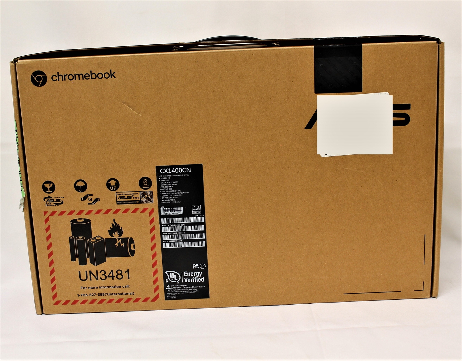 ASUS Chromebook CX1 Laptop (CX1400CN)