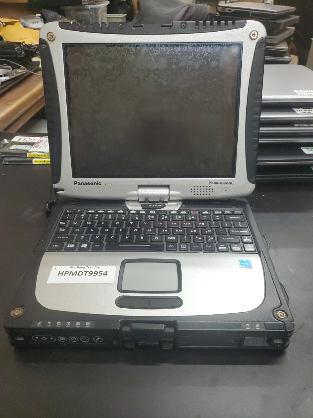 Panasonic Toughbook CF-19, i5-3610ME @ 2.7GHz, 8GB RAM, NO HD/caddy 8500 Hours