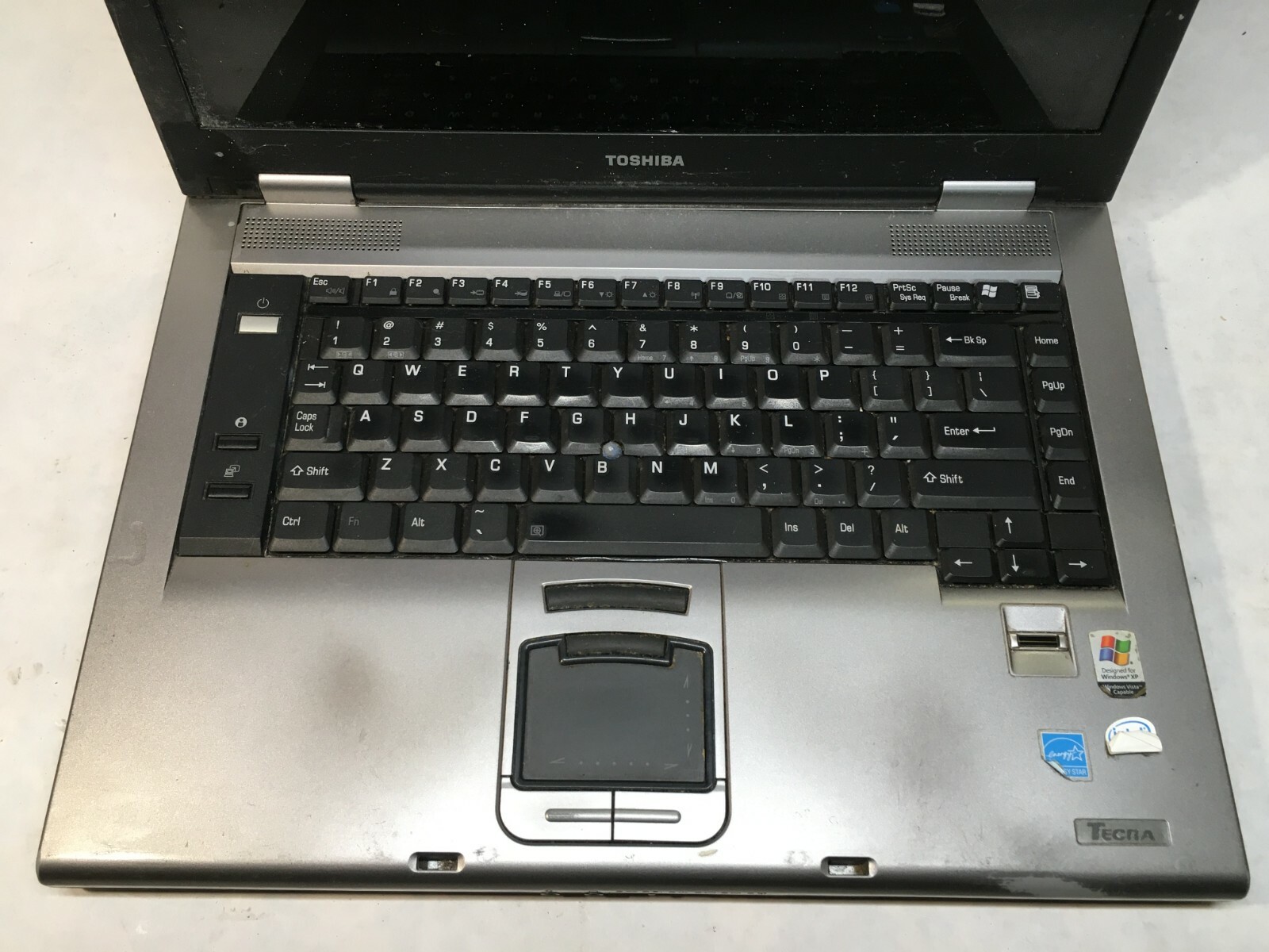 TOSHIBA Laptop Tecra A8-S8314 Laptop For Parts/Repair Bad LCD Screen NO HDD JR